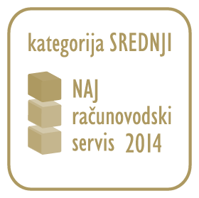 Naj računovodski servis 2014, kategorija srednji